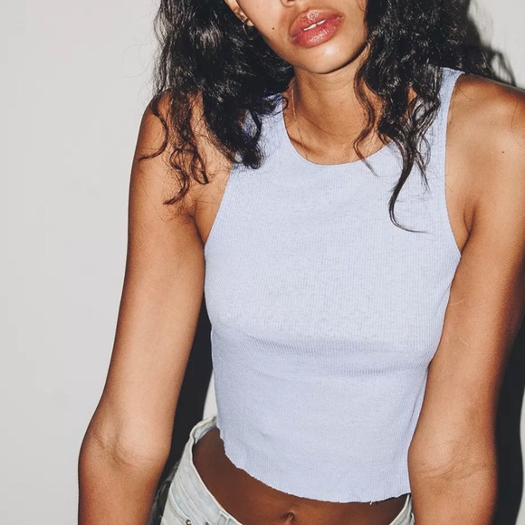 Bdg godfather cutoff cropped tank top Clearance